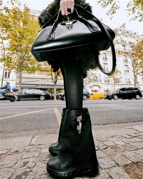 givenchy shark tooth lock boots|second hand Givenchy shark boots.